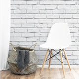 AH623004 Abner Dove Brick Wallpaper- Arthouse