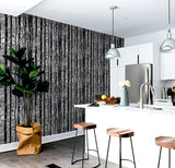 AH670200 Frosted Silver Winter Grove Wallpaper