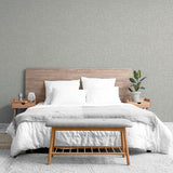 AH676006 Maisie Light Grey Linen Wallpaper