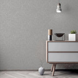 AH676007 Maisie Grey Linen Wallpaper