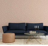 AH685000 Priscella Blush Polka Dot Wallpaper