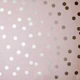 AH685000 Priscella Blush Polka Dot Wallpaper