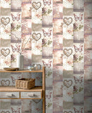 AH691107 Ryo Blush Inspirational Wallpaper