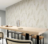 AH692601 Natsuko Metallic Feathers Wallpaper