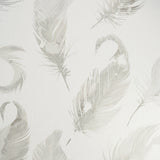 AH692601 Natsuko Metallic Feathers Wallpaper