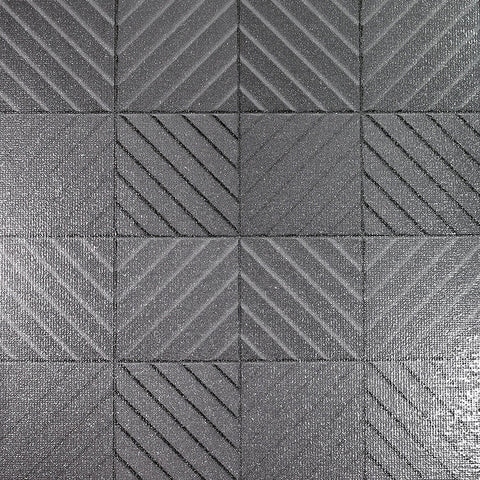 AH692809 Randall Dark Grey Geometric Wallpaper