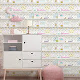 AH696004 Bonnie Multicolor Memento Wallpaper