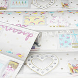 AH696004 Bonnie Multicolor Memento Wallpaper