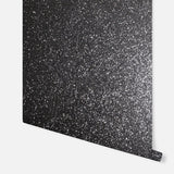AH901005 Jacqueline Black Sequin Wallpaper