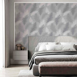 AH901705 Sussurro Grey Feathers Wallpaper