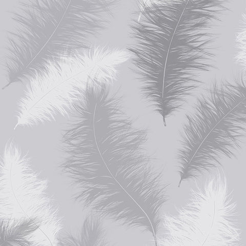 AH901705 Sussurro Grey Feathers Wallpaper