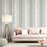 AH902809 Forrest Blush Wood Plank Wallpaper