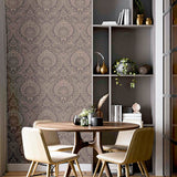 AH906605 Berenice Rose Gold Luxe Wallpaper