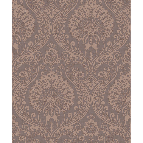 AH906605 Berenice Rose Gold Luxe Wallpaper