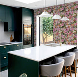 AH908006 Deirdre Pink Floral Wallpaper