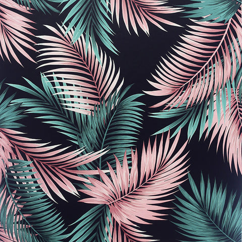 AH908308 Eliza Sea Green Palm Fronds Wallpaper