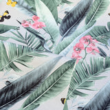 AH909404 Miriam Grey Tropical Wallpaper