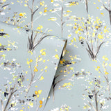 AH909503 Mayumi Yellow Birch Grove Wallpaper