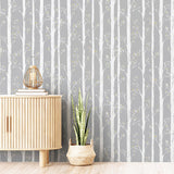 AH909504 Florence Grey Forest Wallpaper