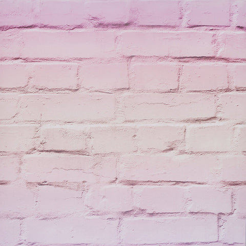 AH909706 Winifred Pink Ombre Brick Wallpaper