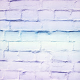AH909707 Winifred Lavender Ombre Brick Wallpaper