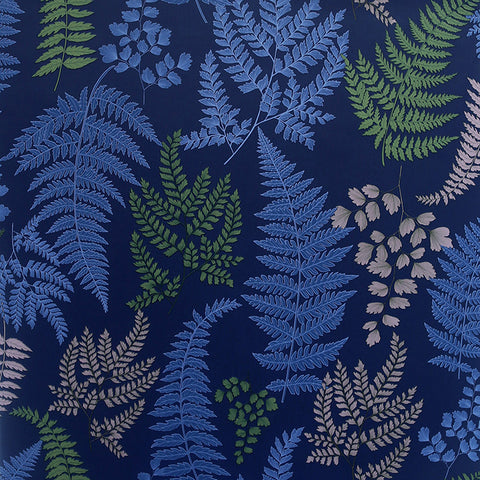 AH909800 Jerome Blue Botanical Wallpaper