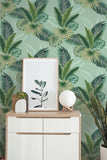 AH921406 Miami Mint Palms Wallpaper