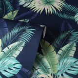 AH921407 Miami Navy Palms Wallpaper