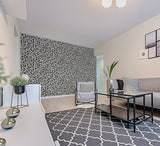 AH921801 Dinah Black Leopard Print Wallpaper