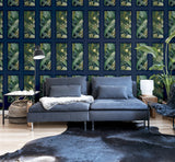 AH922803 Wendell Navy Wild Vibes Wallpaper