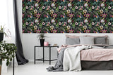 AH922805 Lucretia Multicolor Tropical Wallpaper