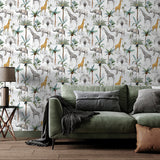 AH923709 Hiram Multicolor Serengeti Wallpaper