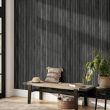 AH923801 Herman Charcoal Wood Wallpaper