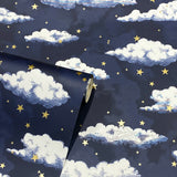 AH923907 Zeno Navy Starry Skies Wallpaper