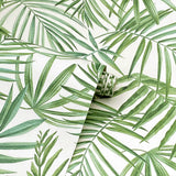 AH923909 Juan Green Palm Leaves Wallpaper