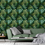 AH924108 Harlynn Green Monstera Wallpaper