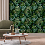 AH924108 Harlynn Green Monstera Wallpaper