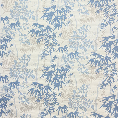 AH924407 Elinore Blue Bamboo Trail Wallpaper