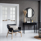 AH925600 Leland Charcoal Woven Wallpaper