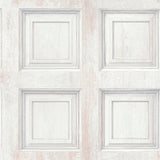 AH945902 Willard Off-White Wood Panel Wallpaper