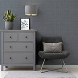 AH946006 Rafe Grey Woven Texture Wallpaper