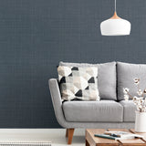 AH946006 Rafe Grey Woven Texture Wallpaper