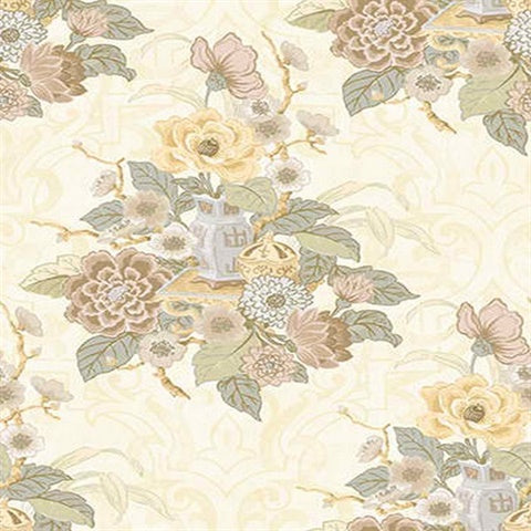 AI40005 Dynasty Floral Wallpaper