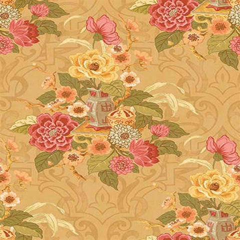 AI40010 Dynasty Floral Wallpaper