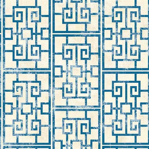 AI40202 Dynasty Lattice Wallpaper