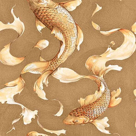 AI40605 Koi Fish Wallpaper