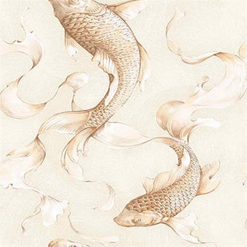 AI40607 Koi Fish Wallpaper