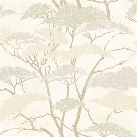 AI41405 Confucius Trees Wallpaper 