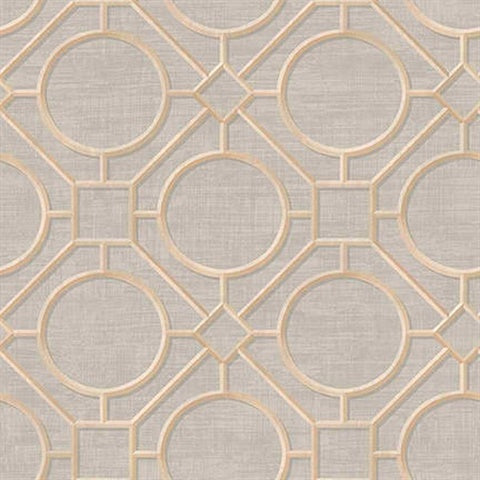 AI42401 Silk Road Trellis Wallpaper