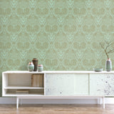 AM22002-4 Lace Zen Wallpaper